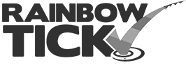 Rainbow Tick logo